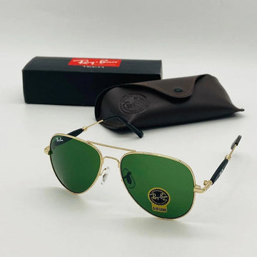 Fashion Arrival Green & Gold Sunglasses For Men